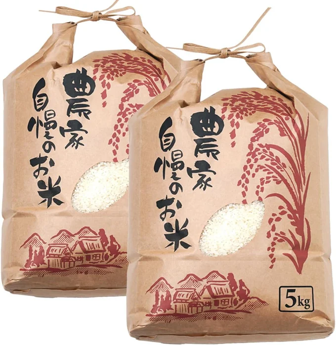 【Amazon限定!110袋限定販売!!】【令和7年産 新米!】【2025年11月以降 順次発送予定】にじのきらめき 5kg×2袋
