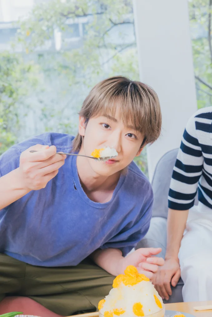 行列のできるかき氷屋さんで食べたことがない小山さん。ひと口食べた感想は…?
