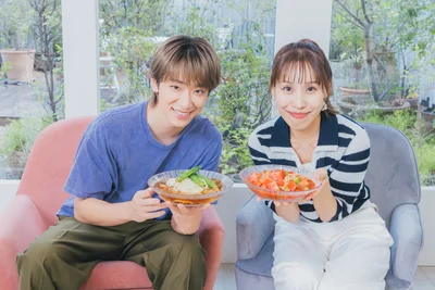 「ミネストローネ風」と「ザ・王道」、どちらのそうめんも美味