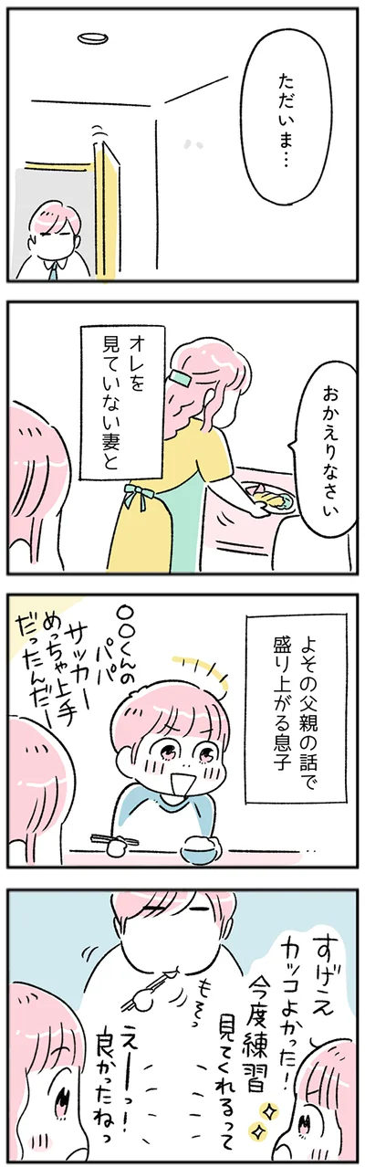 オレを見ていない妻