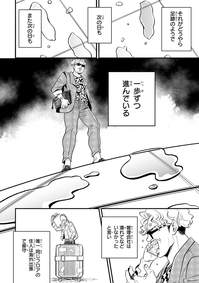 どうやら足跡のようで