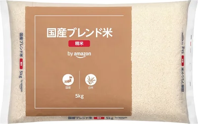 by Amazon 国産ブレンド米 政府 備蓄米 令和3年産 5kg