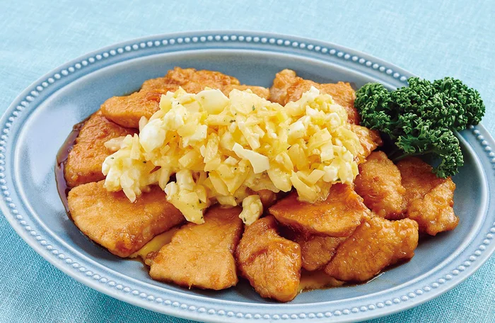【満腹ダイエットレシピ】ヨーグルトベースのタルタルで脂質オフ！「鶏南蛮の太らんタルタル」／満腹ダイエット食堂（4）