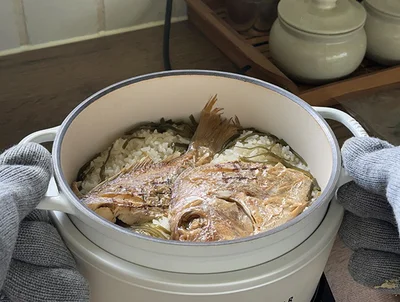 鯛めしを作ってみた！