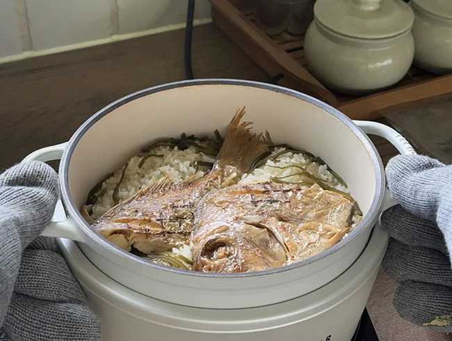 鯛めしを作ってみた！
