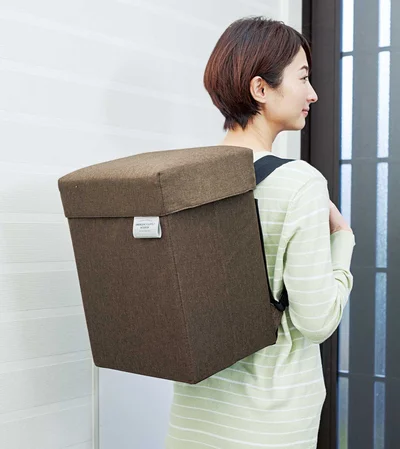 もう置き場所に困らない！早変わりですぐに持ち出せます