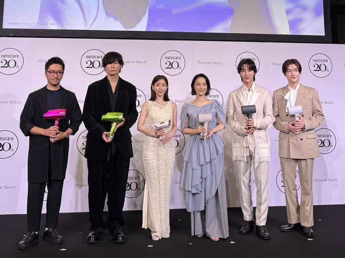 ナノケアを愛用している6人のゲストが登場！