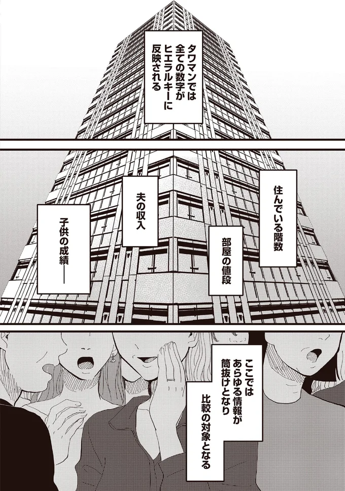 タワマンでは全ての数字がヒエラルキーに反映される