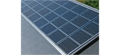 太陽光発電システムが標準装備（写真は設置イメージです。）