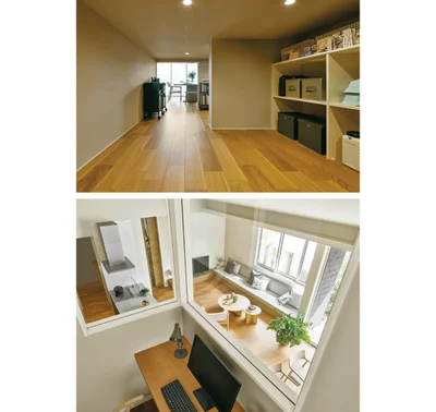  居室の広さはそのままで、収納スペースを確保