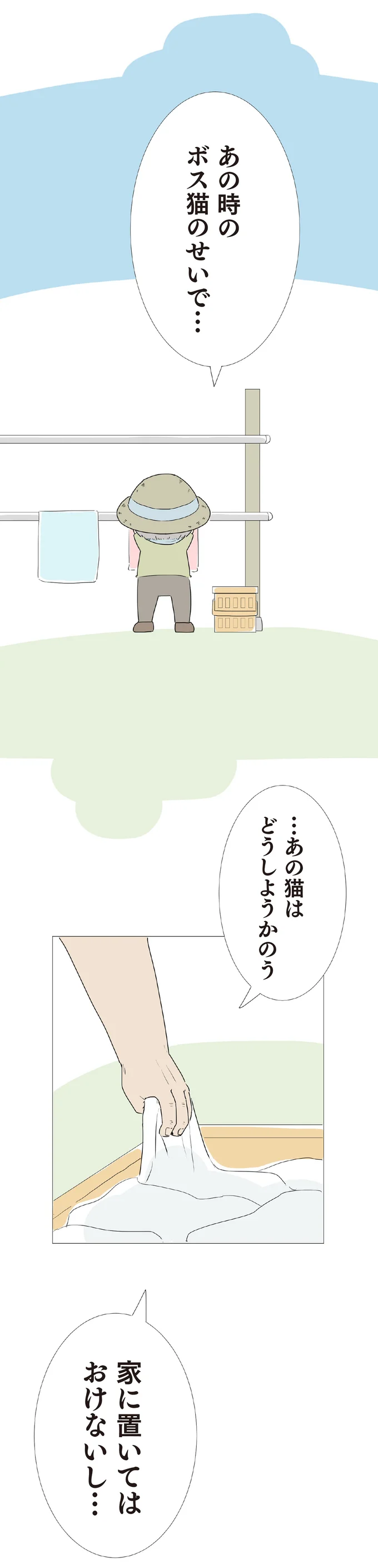 …あの猫はどうしようかのう