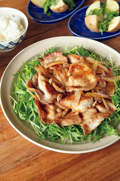 【今夜のおかずはこれ】豚肉×にんにくで暑さに負けない！「豚肉のスタミナ焼き」の献立