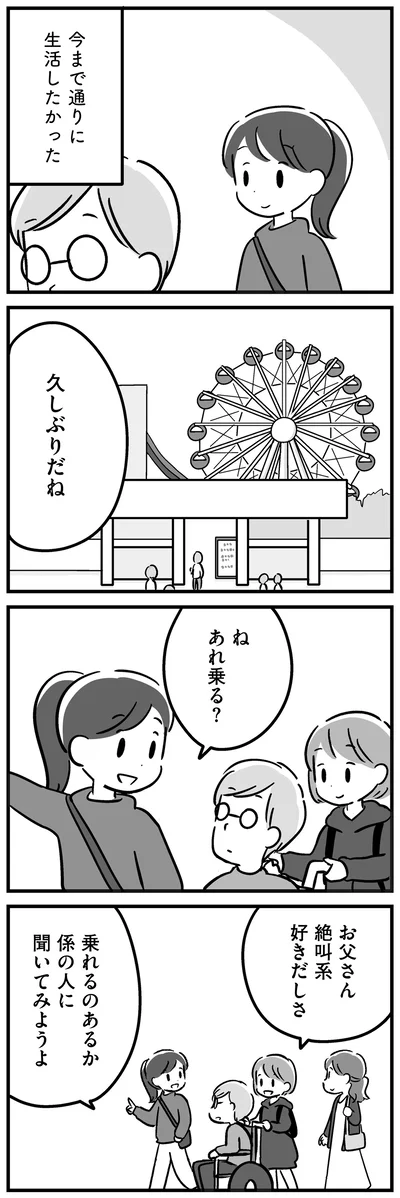 今まで通りに生活したかった