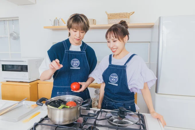 すべての具材を入れたら、軽く菜箸でまぜても