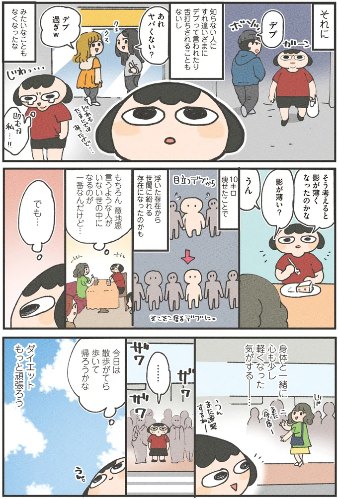 『食べるのを1回も我慢せずに30キロ痩せました！』より