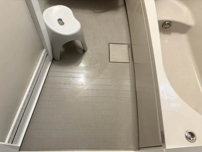 毎日使うお風呂の床