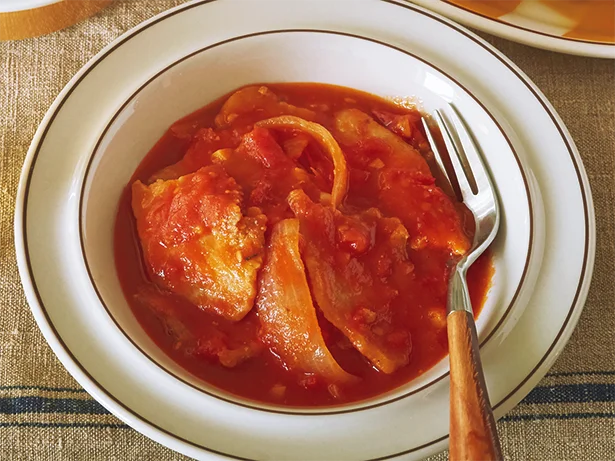 ポークのたっぷりトマト煮