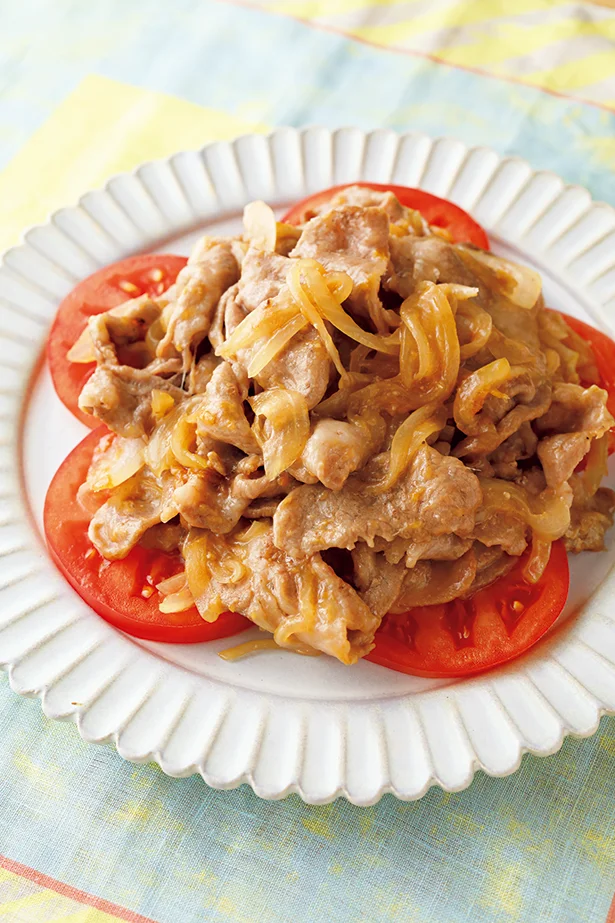 豚肉と玉ねぎのしょうが焼き