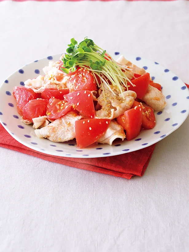 トマト豚しゃぶ