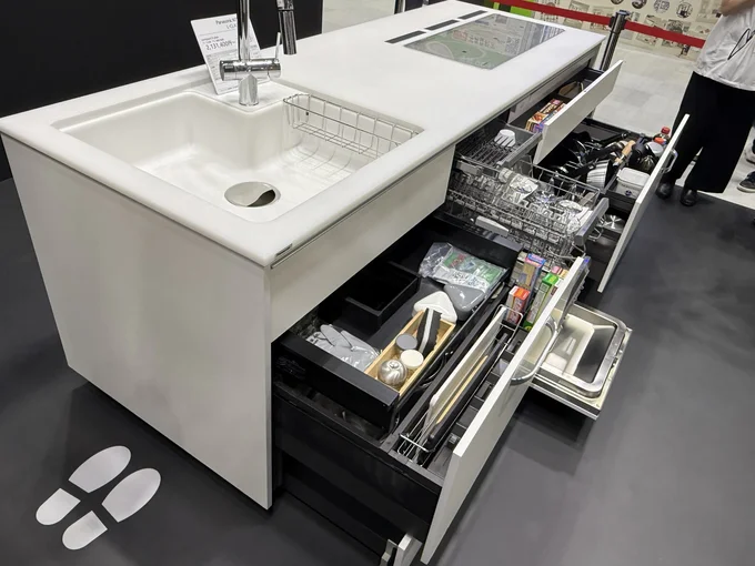 もちろん収納力も抜群です!
