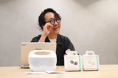 オーディオテクニカ・ヒアリングサポート事業部の森田祐介さん