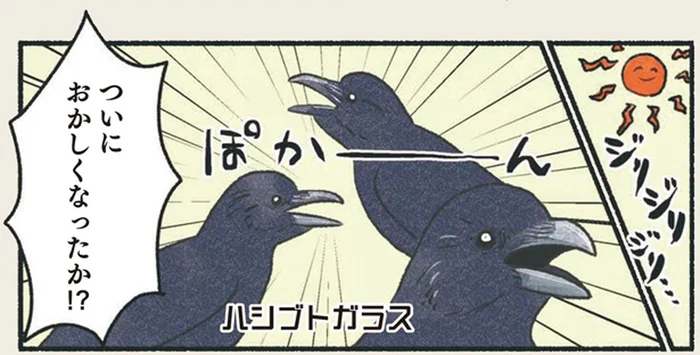 真夏のカラスはみんな口が開いてる？　体を守る大切な理由！／意外と知らない鳥の生活（5）