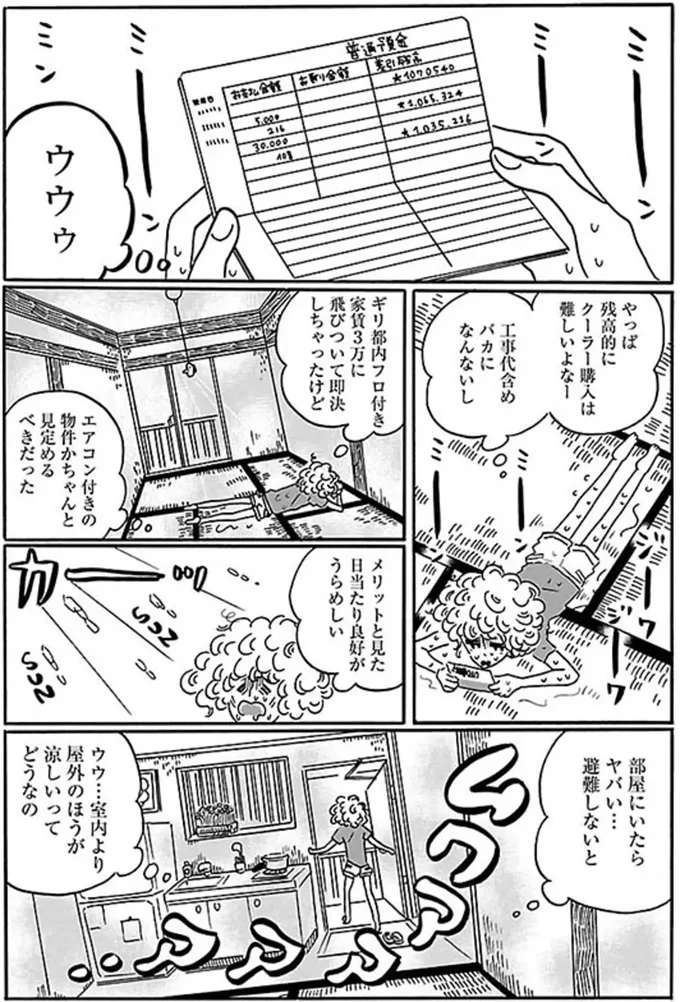 エアコン付きの物件かちゃんと見定めるべきだった