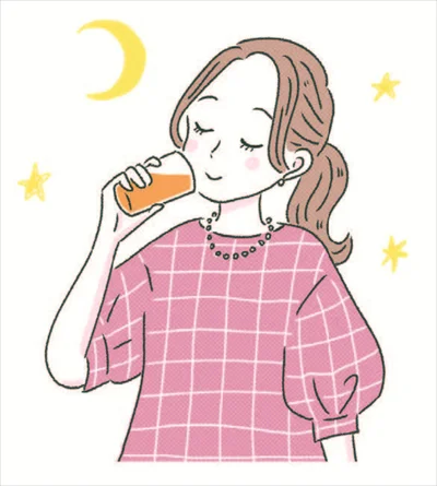 オレンジジュースは朝食よりも夕食が吉