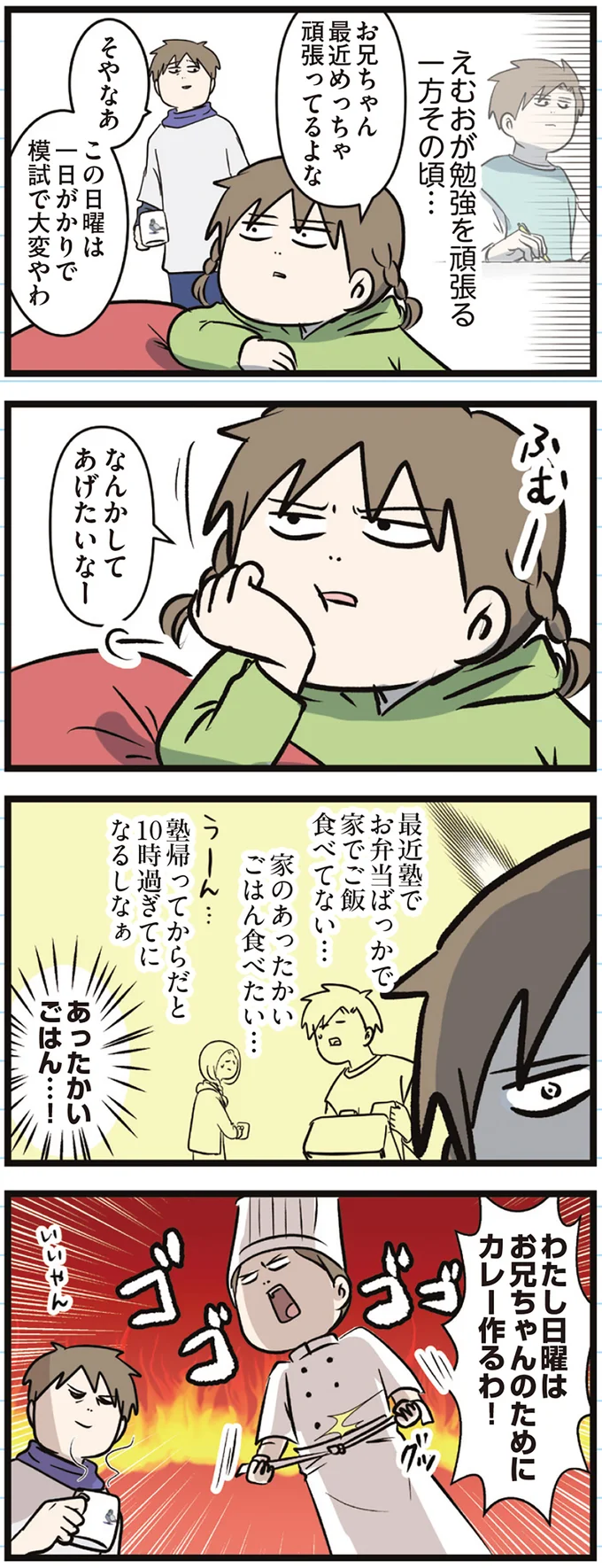 『えむふじんがあらわれた！ 家族で初めての大学受験』より