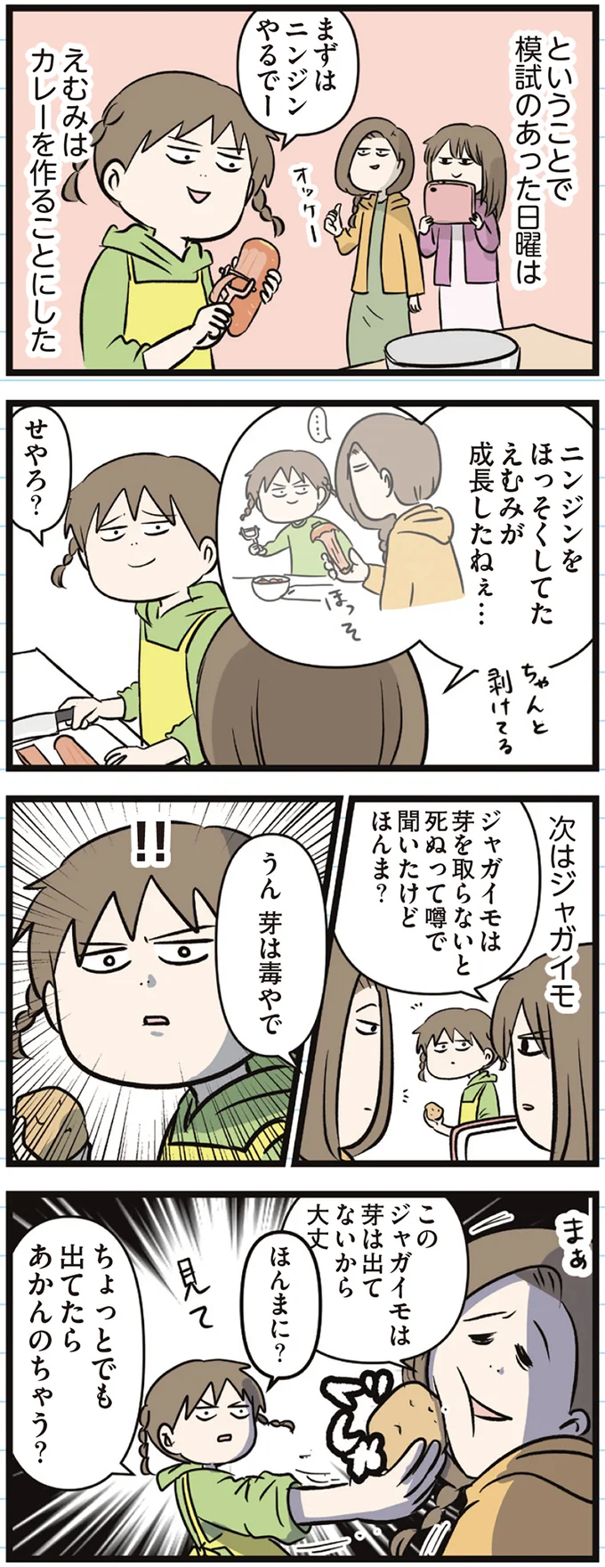 『えむふじんがあらわれた！ 家族で初めての大学受験』より