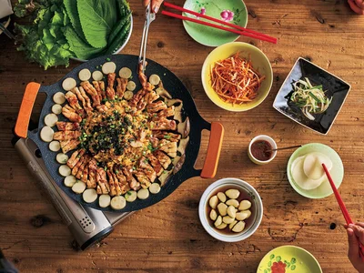サムギョプサル（「韓国人オッパが作る 家にある調味料で 毎日韓国ごはん」より）