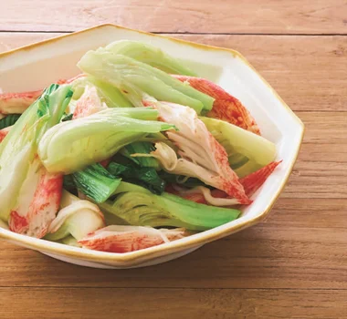 かにかまでメインおかず！うまみを上手に使った「しょうが炒め」と「かき揚げ」