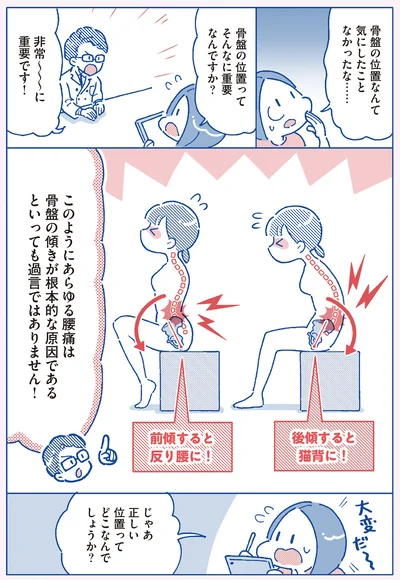 骨盤の位置ってそんなに重要なんですか？
