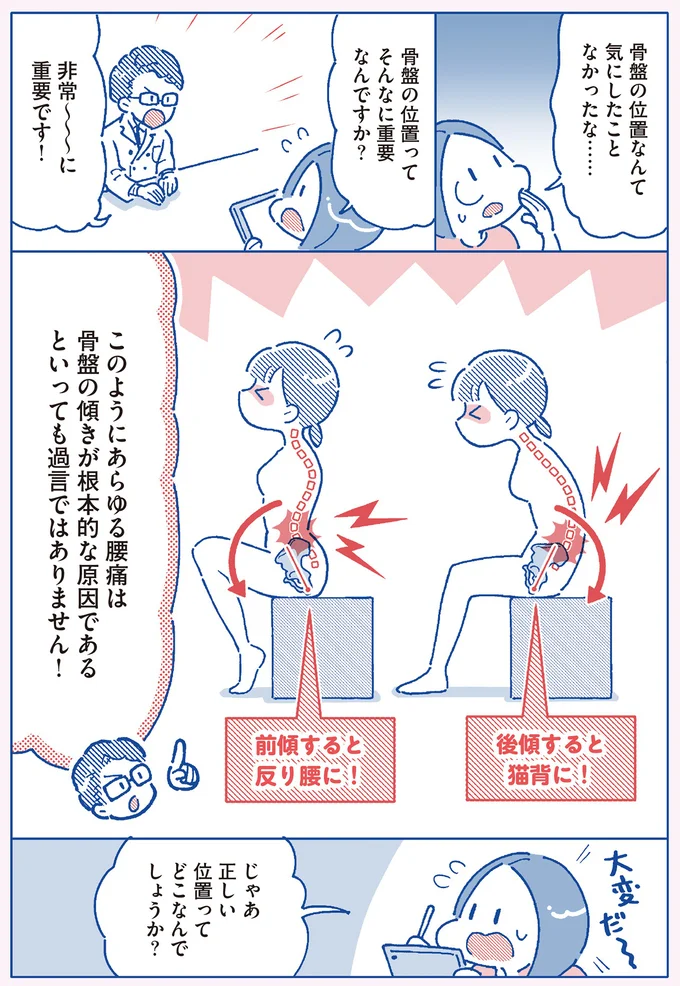骨盤の位置ってそんなに重要なんですか？