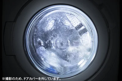高濃度の洗剤液で汚れを浮かせて落とす「ナイアガラ洗浄」