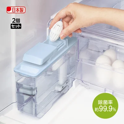  「タンクにポン！製氷機きれい」