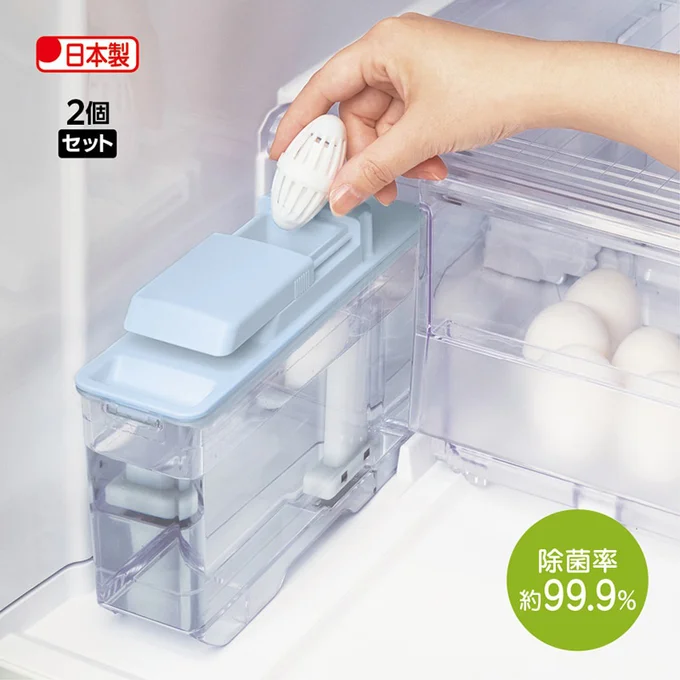  「タンクにポン！製氷機きれい」