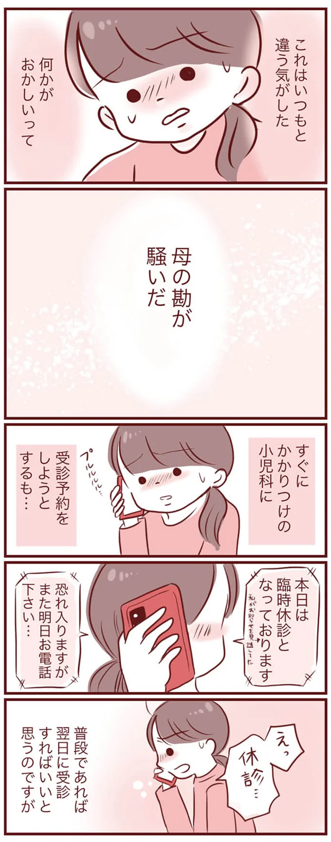 『母の勘を信じて 次男が入院するまでの記録』より