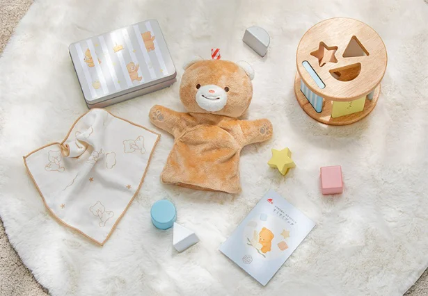 「1さいのたからばこ-Milky Bear Gift-」セット内容