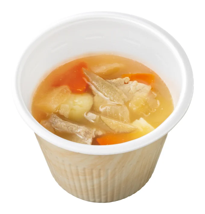 こだわりがすごい!「特製豚汁」170円⇒160円(※2026年2月28日まで)