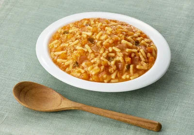 まんぷく日和「ナポリタン」盛りつけ