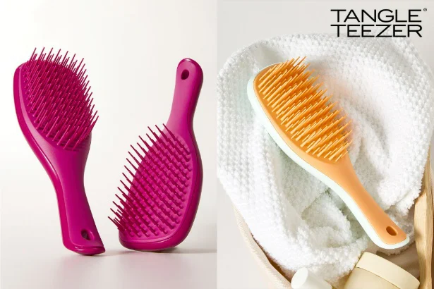 とかすだけでうるツヤ髪に！大人気ヘアブラシのミニサイズから新カラー