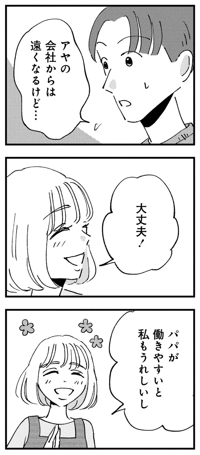 アヤの会社からは遠くなるけど...