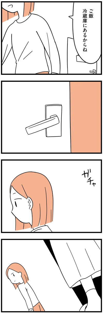 ご飯冷蔵庫にあるからね