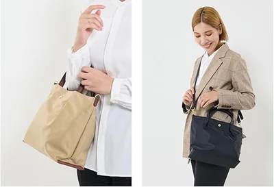 トートとショルダーの2WAY仕様なので、お出掛けから普段使いまで幅広く使える万能なバッグです