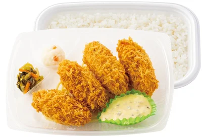 4コ入りカキフライ弁当 760円