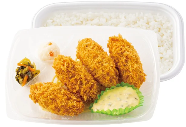 4コ入りカキフライ弁当 760円