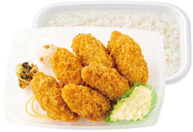 6コ入りカキフライ弁当 970円