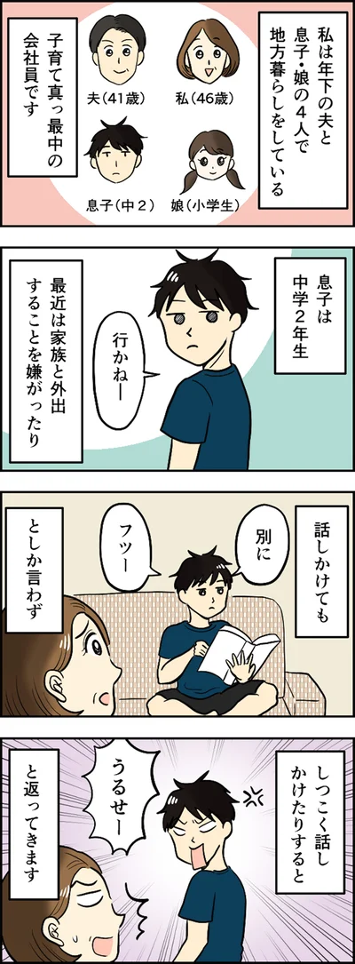 息子は中学2年生