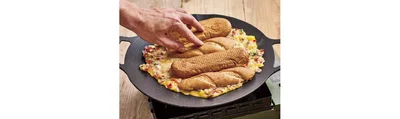 具の上にのせて軽く押さえる